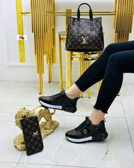 New season LV shoes bag set