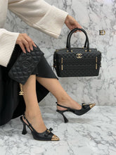 chnnal heels shoes bag set