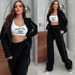 CD Compact Brushed Fabric 3-Piece Sports Set