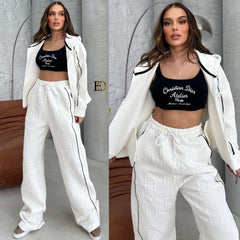 CD Compact Brushed Fabric 3-Piece Sports Set