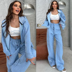 CD Compact Brushed Fabric 3-Piece Sports Set