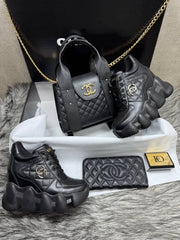 chanal big sole shoe set