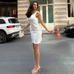 fabric detailed sports dress