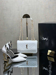 only high heels with ysl logo