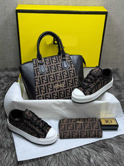 fnd sneakers and bag set