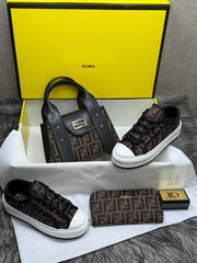 fnd sneakers and bag set