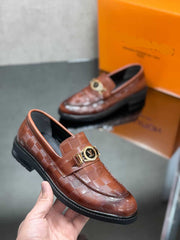New men's leather shoes