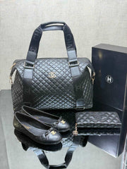 channal sandal bag set