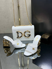 Dol G new high heels shoes bag set