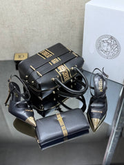 new high heels shoes bag set