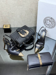 new high heels shoes bag set