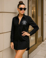 LONG SHIRT EMBROIDERED