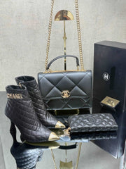 chanal new season boot bag sets