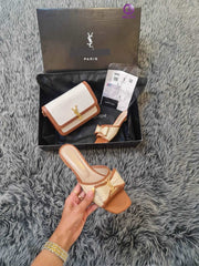 YSL new slipper bag sets
