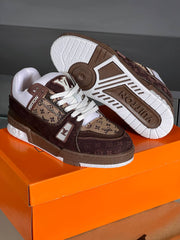 Women's sneakers with LV written on the side