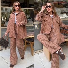 Woven Fabric 2 Piece Set