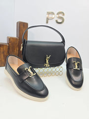 YSL sandal and bag set