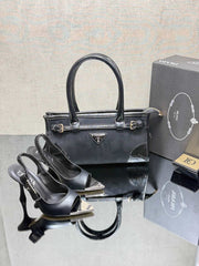 Prad new women's high heels shoes bag set
