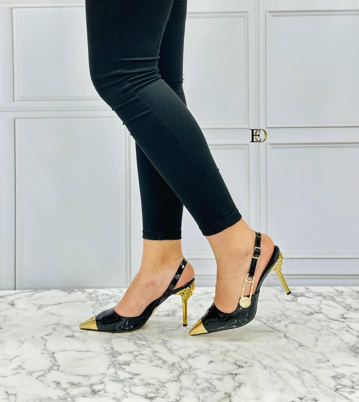 Versaca open-toe heels