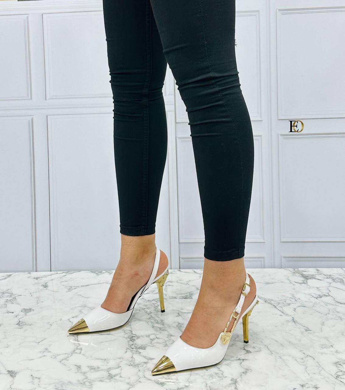 Versaca open-toe heels