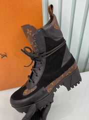 LV new season genuine leather boots