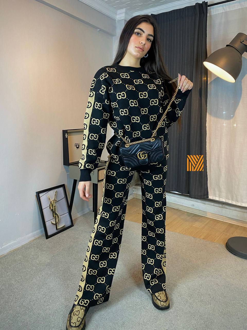 GG patterned tracksuit