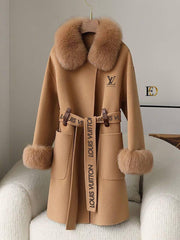 Fur detailed Cachet coat