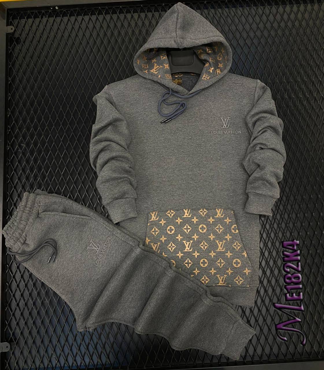 fleece suit set men