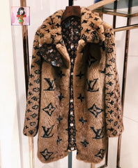 Belt fur coat