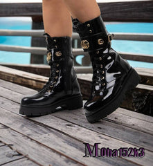 New GG black women's boots