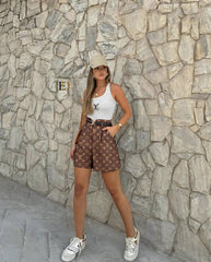 LV shorts set