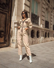 LV jumpsuit style outfit