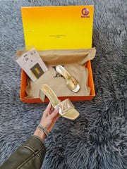 lv normal heels shoes