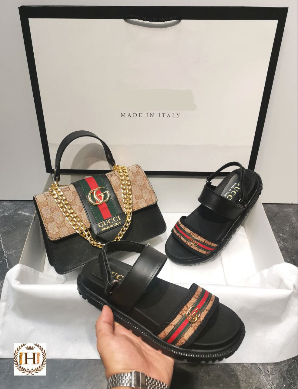 GG summer sandal set