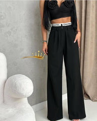 Lightweight loose style trousers