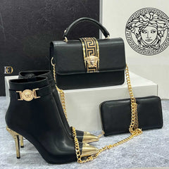 New season varsaca  black boots set