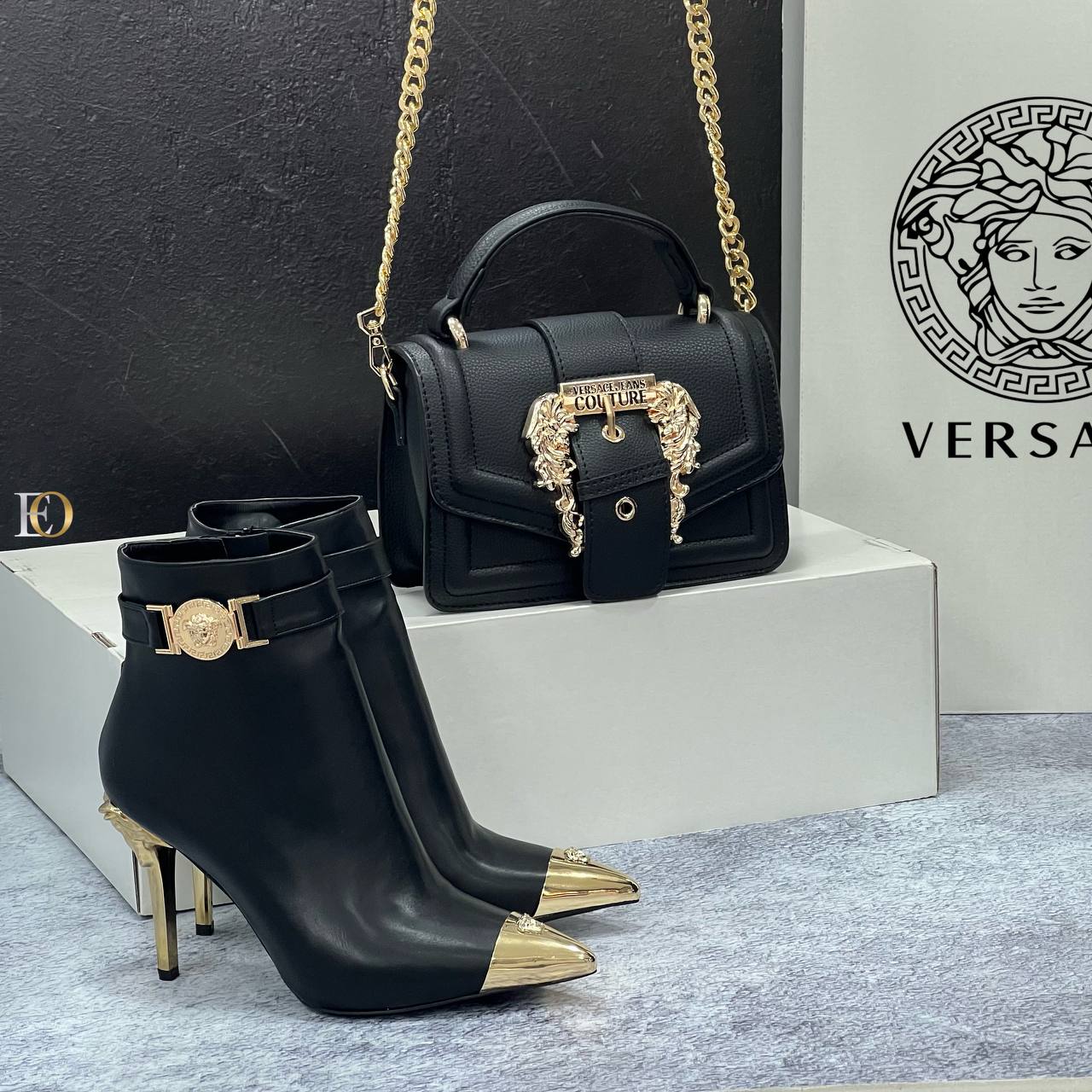 New season varsaca  black boots set