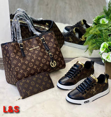 New lv shoe bag set