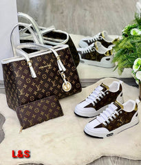 New lv shoe bag set