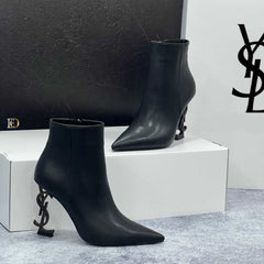 ysl heeled boots