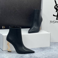 ysl heeled boots