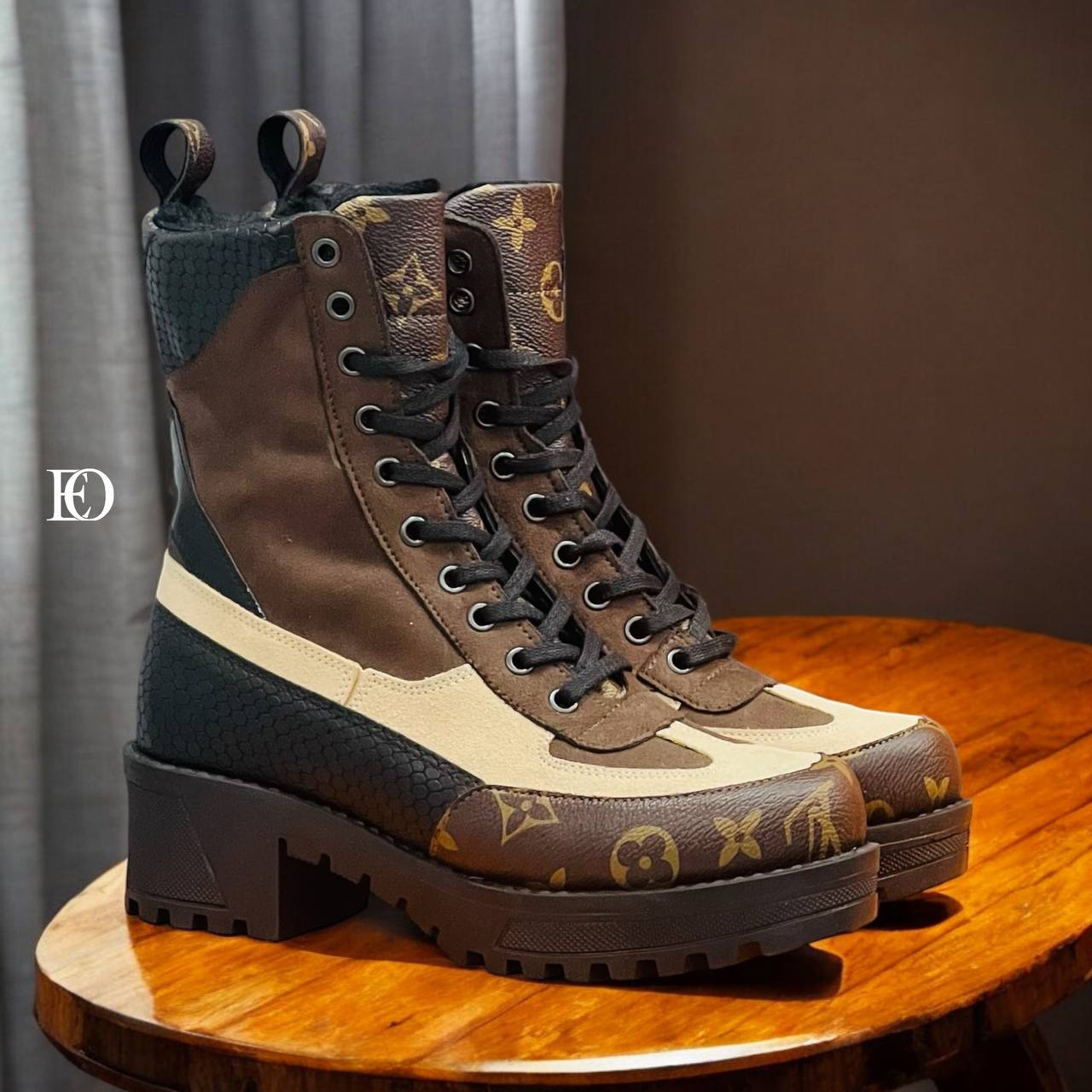 new season lv thick boots