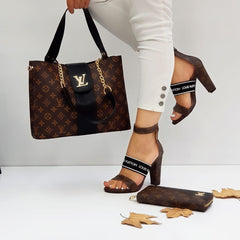 Only LV bag and wallet