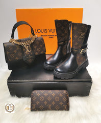 Over the ankle lv boot set