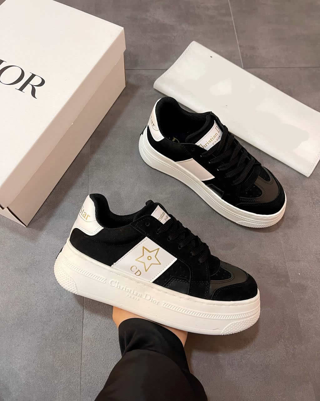 CD latest high sole A quality shoes
