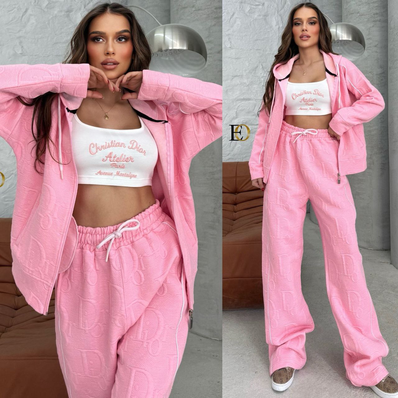 CD Compact Brushed Fabric 3-Piece Sports Set