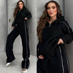 GG Compact Brushed Fabric 3-Piece Sports Set