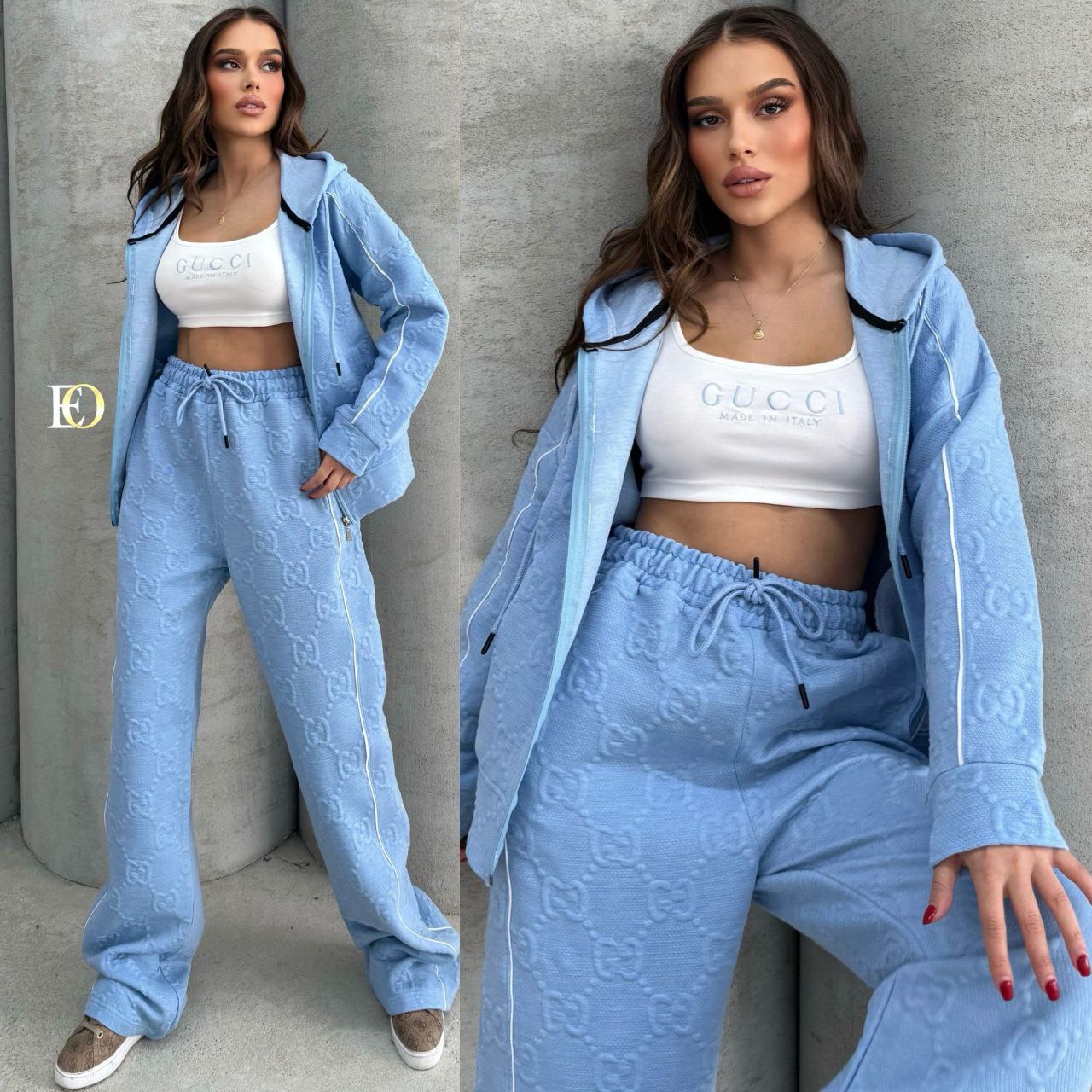 GG Compact Brushed Fabric 3-Piece Sports Set