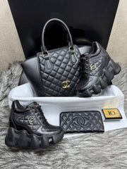 chanal big sole shoe set