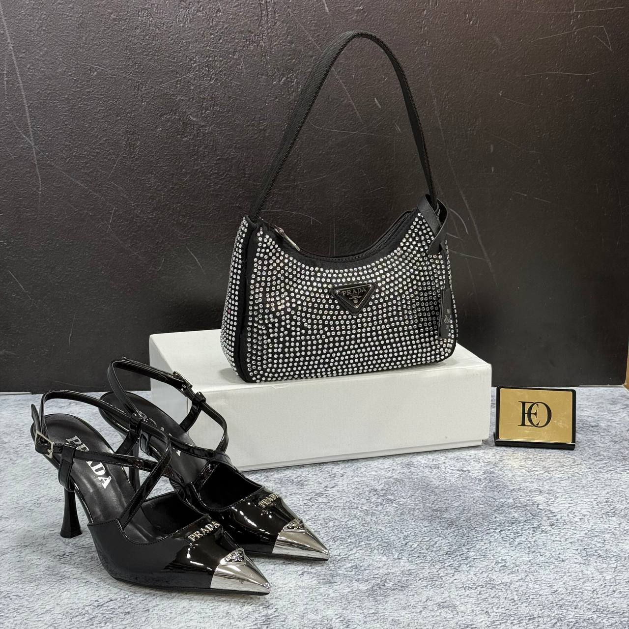 prad new pointy toe shoes set